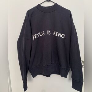 Yeezy Navy Crewneck Sweater